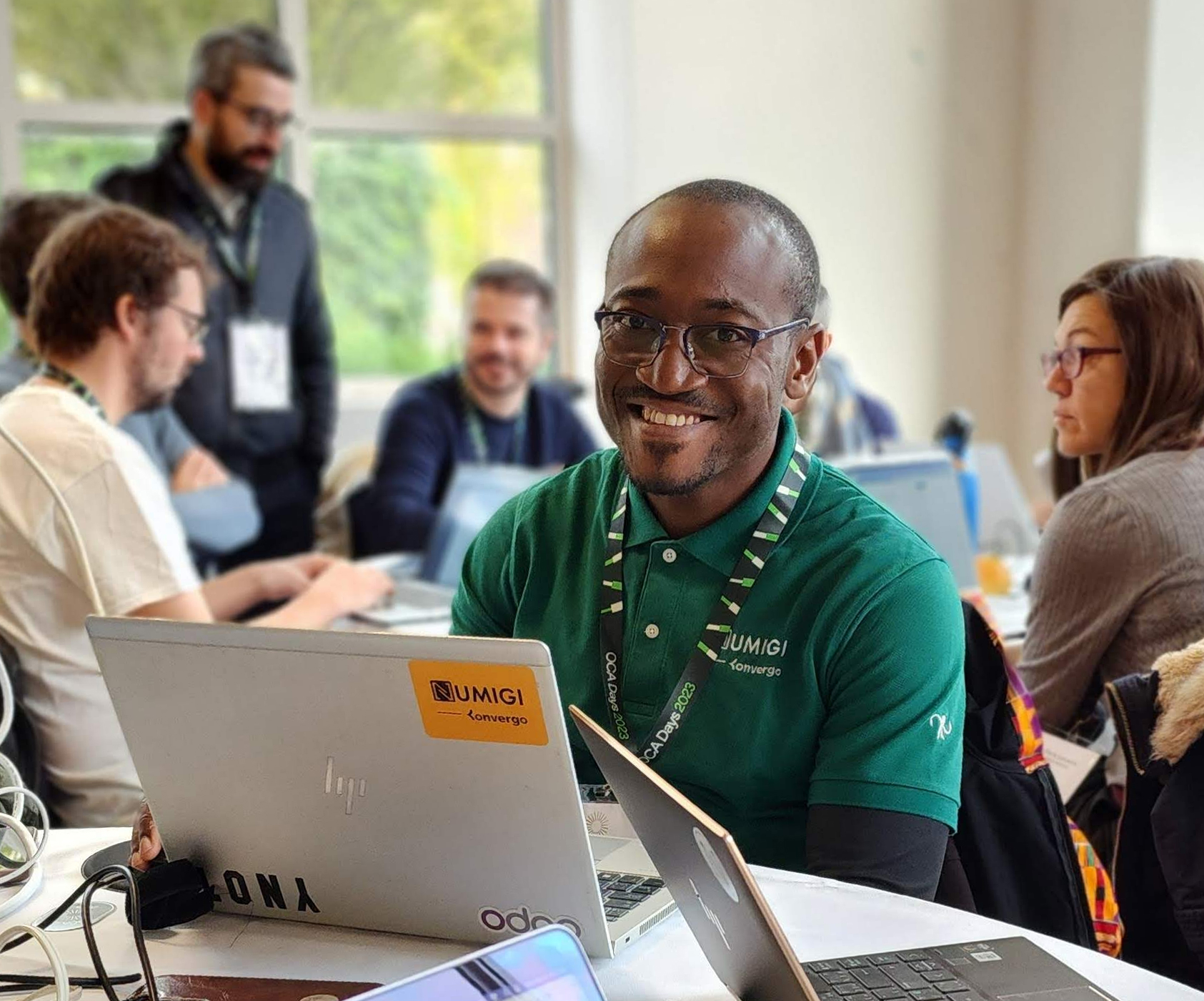 Henri Tamouya aux OCA Days pour Odoo