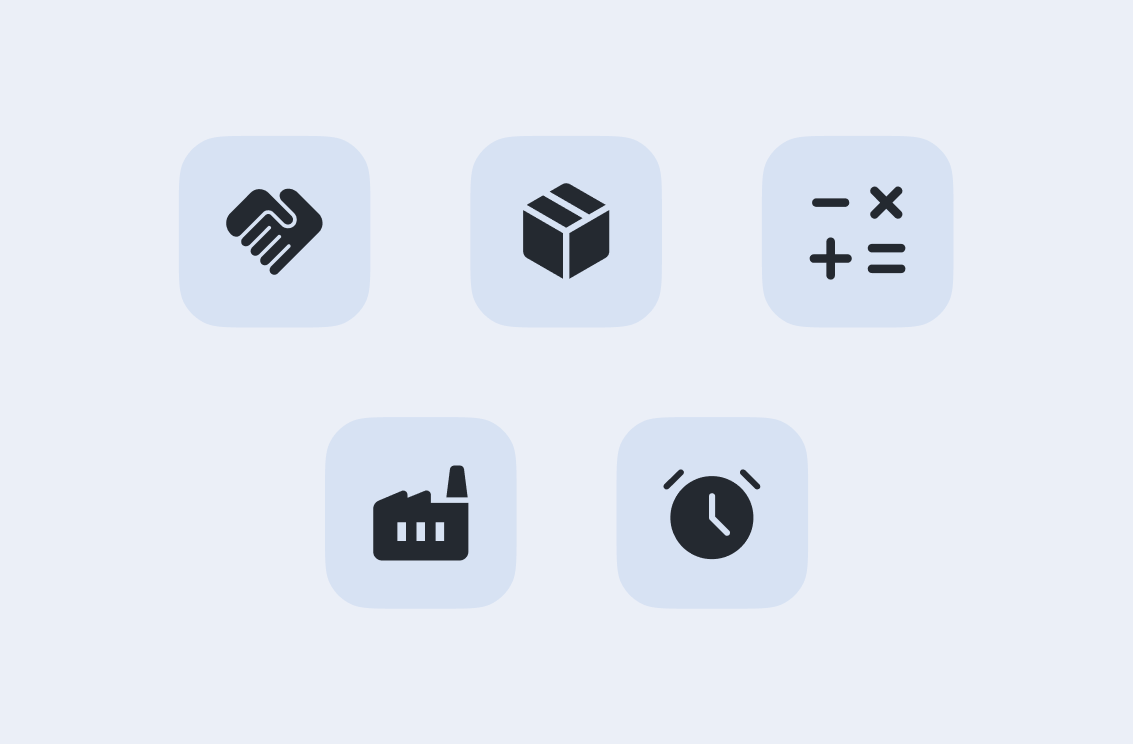 Icônes des applications Odoo Community